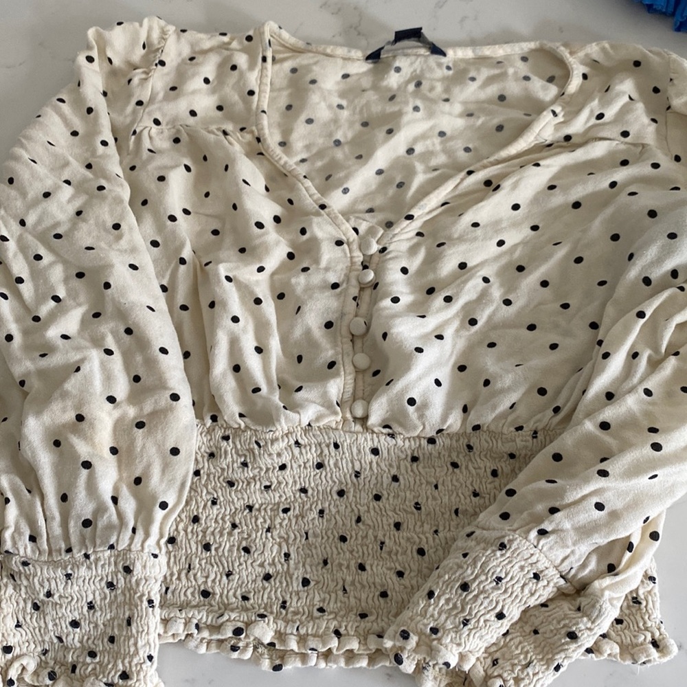 Polka Dot Blouse